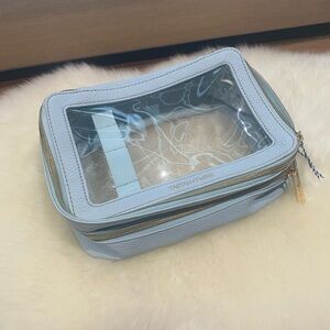 Tartan + Twine Blue Cosmetic Bag